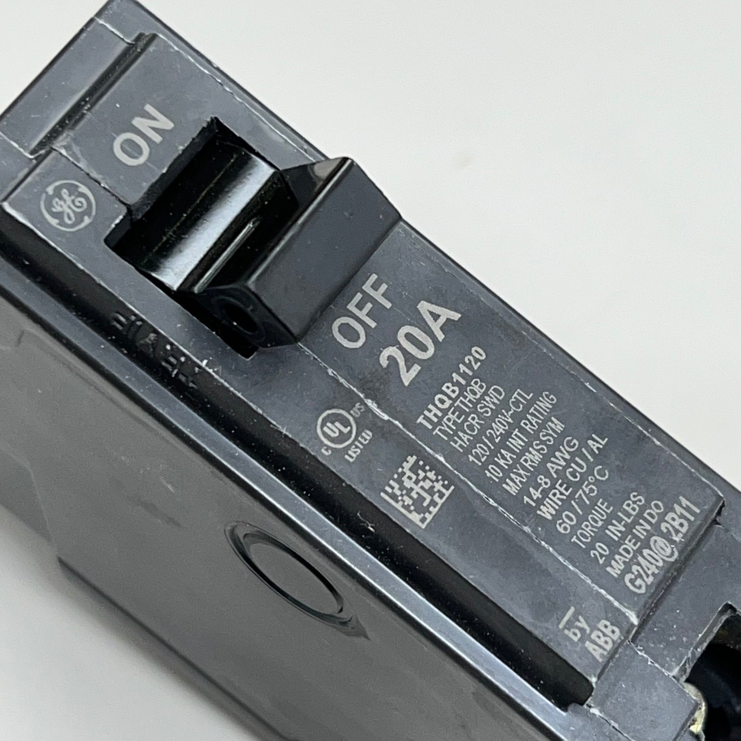 General Electric (10 PACK) 20 Amp Circuit Breaker Bolt-On 120 Volt THQB1120