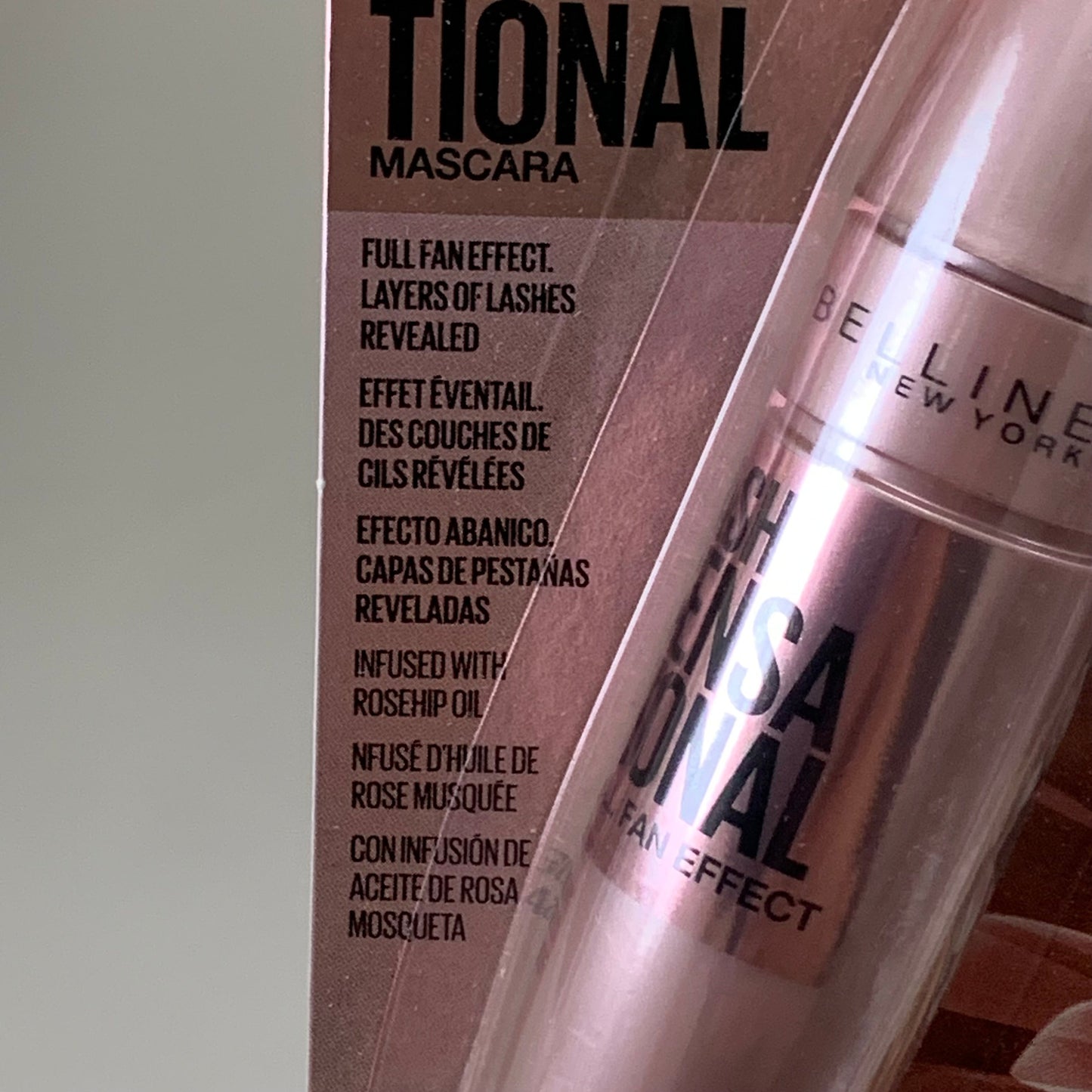 ZA@ MAYBELLINE (2 PACK) Lengthening Lash Sensational Mascara .32 Fl Oz Midnight Black As-is F