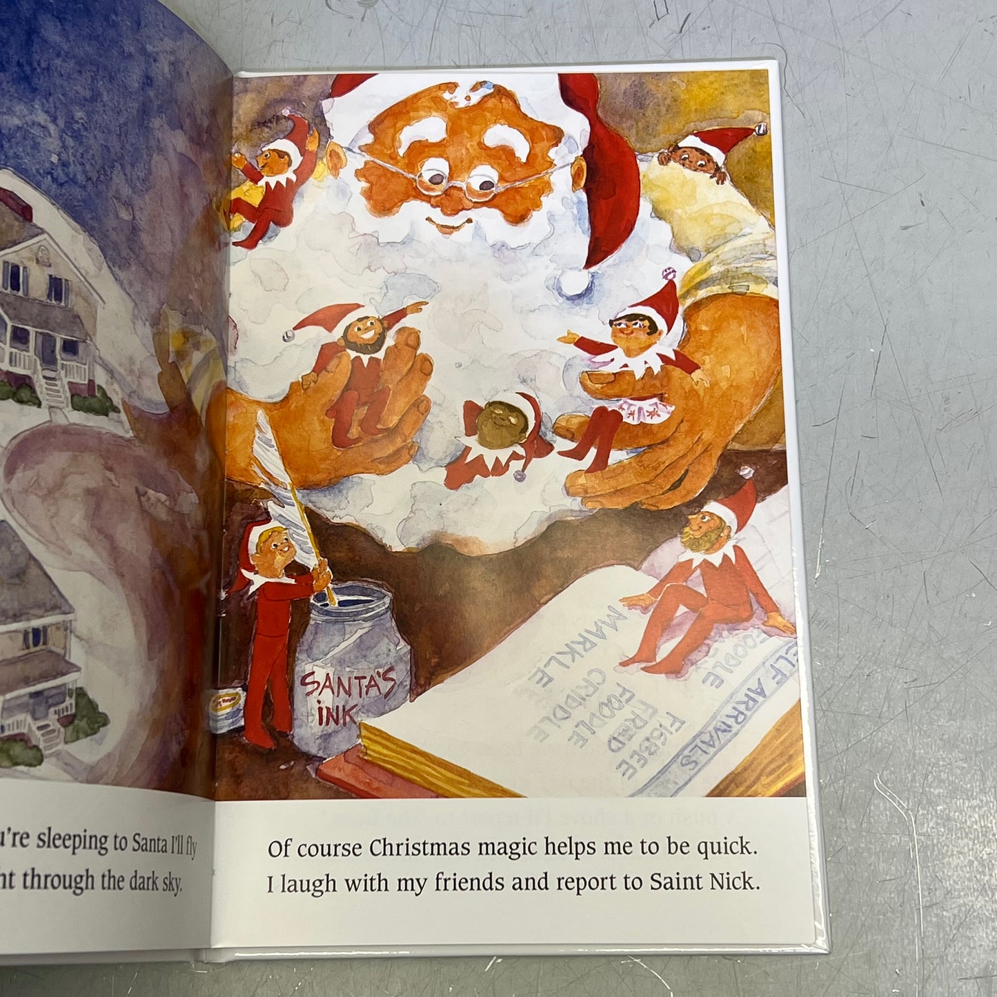 SANTAVERSE The Elf On The Shelf Doll & Hardback Book A Christmas Tradition