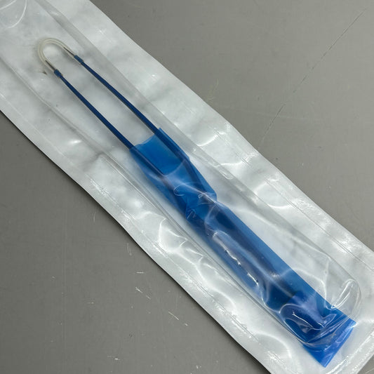 SYMMETRY OLSEN Insulated Bayonet Smooth Tip Forcep 8.25" Blue 20-1420I