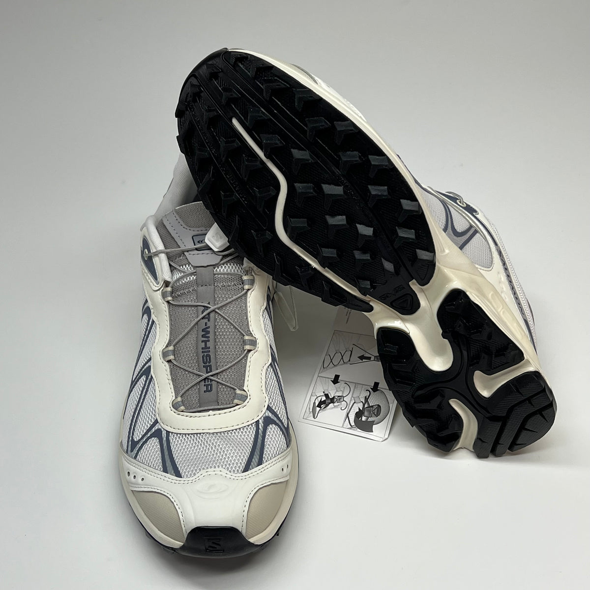 SALOMON  Xt-whisper Sneakers Unisex Sz 9.5 Vanilla Ice/White SALL49238300