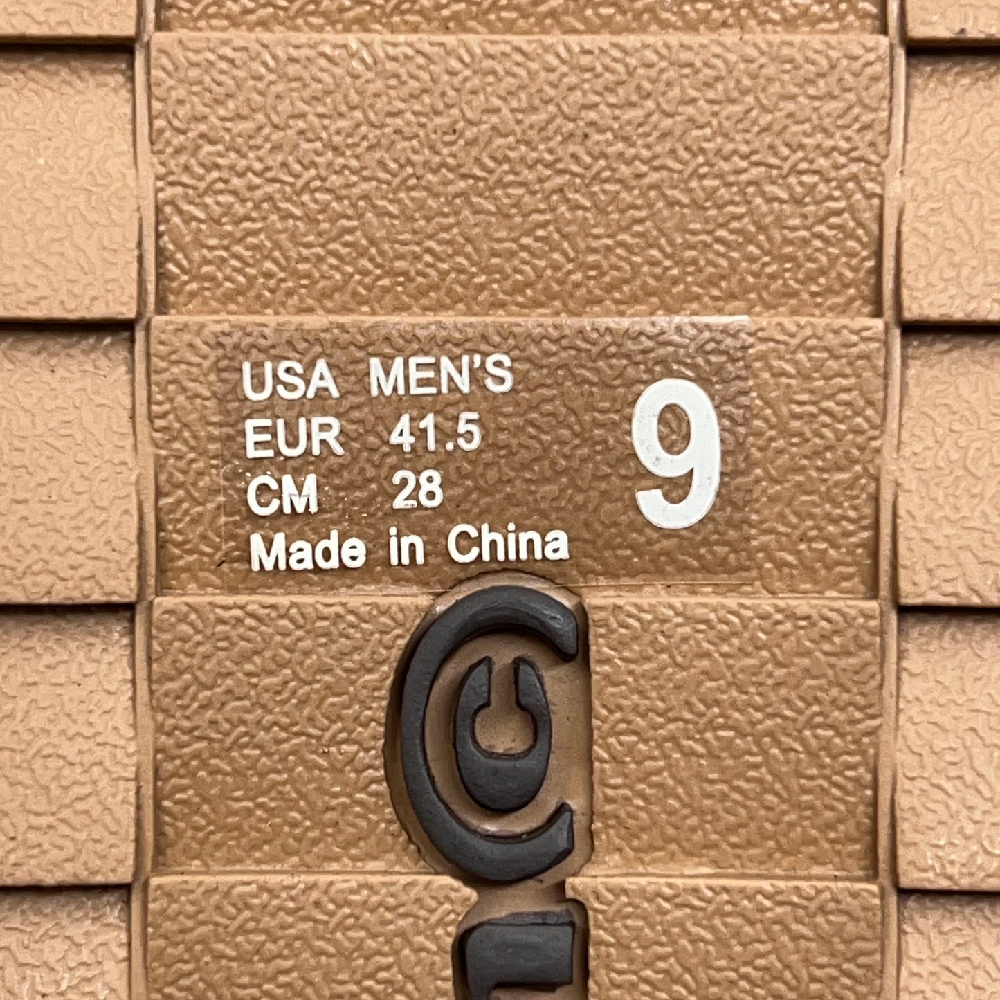 COBIAN Trestles Trek Slide EVA Top Sole Men's Sz 9, 41.5 Eu Chocolate TTS24-201-9