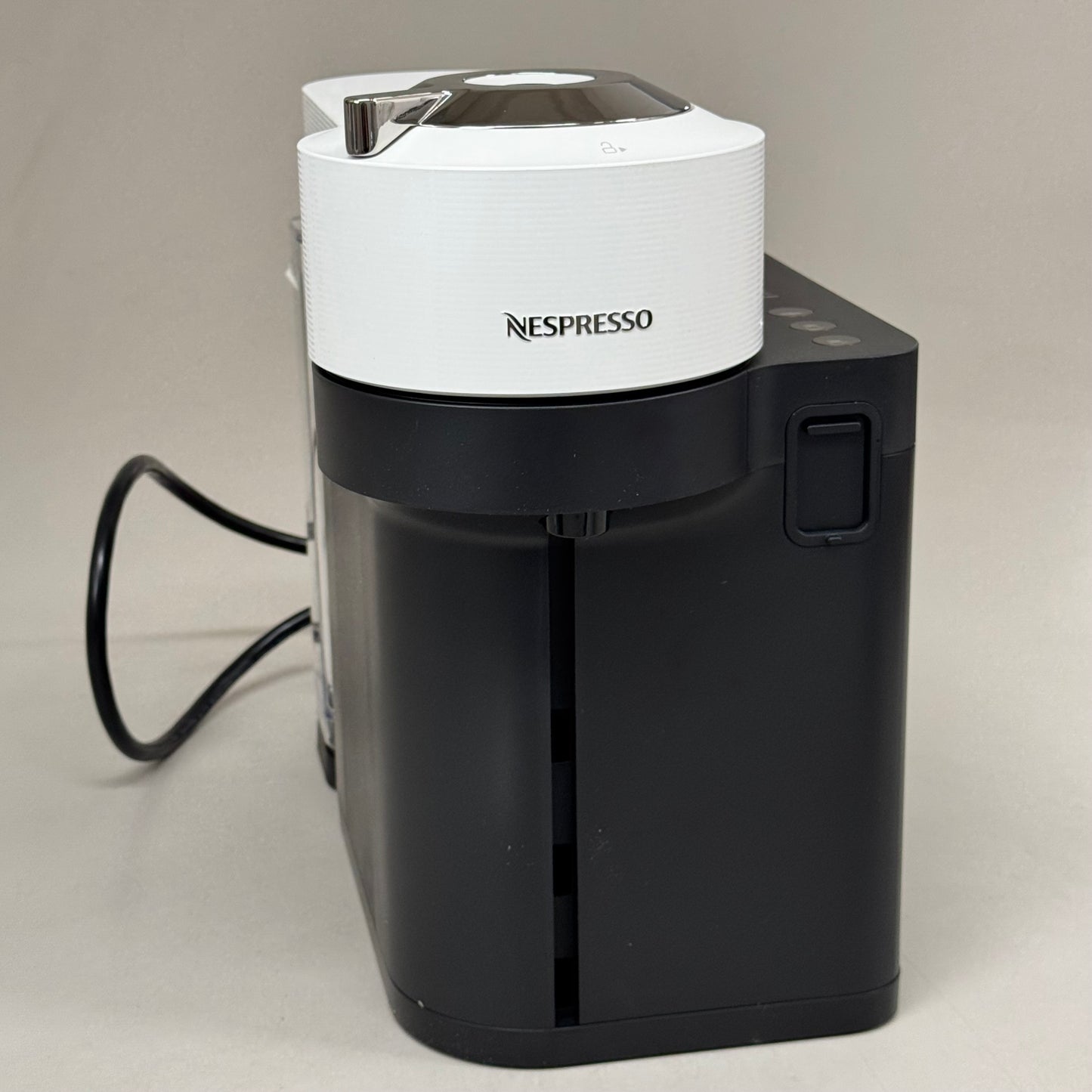 NESPESSO Vertuo Lattissima One-Touch Coffee Maker & Frother Matte White & Gloss