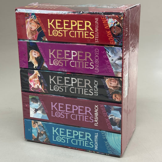 SIMON AND SCHUSTER Keeper of the Lost Cities Collection Books 6-9 (boxed Set) Stephen Chbosky Paperback