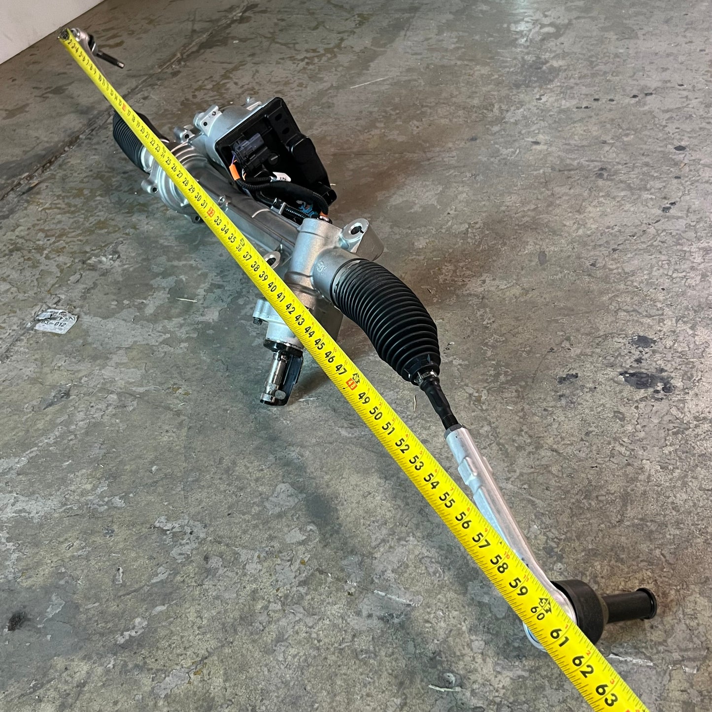 TESLA Electric Power Steering Rack Sz 60" L, Silver & Black 107080100F