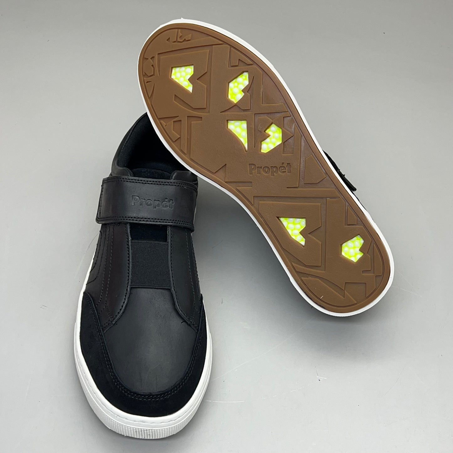 PROPET Kade Strap Sneaker Adjustable Diabetic Men's Sz 12 X(3E) Black MCA043L