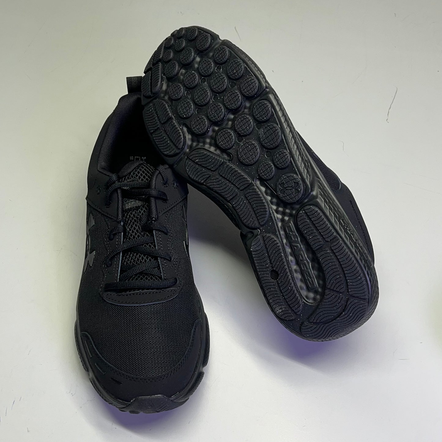 UNDER ARMOUR UA Charged Assert 10 Lightweight Sneaker Men's Sz 12.5 Black