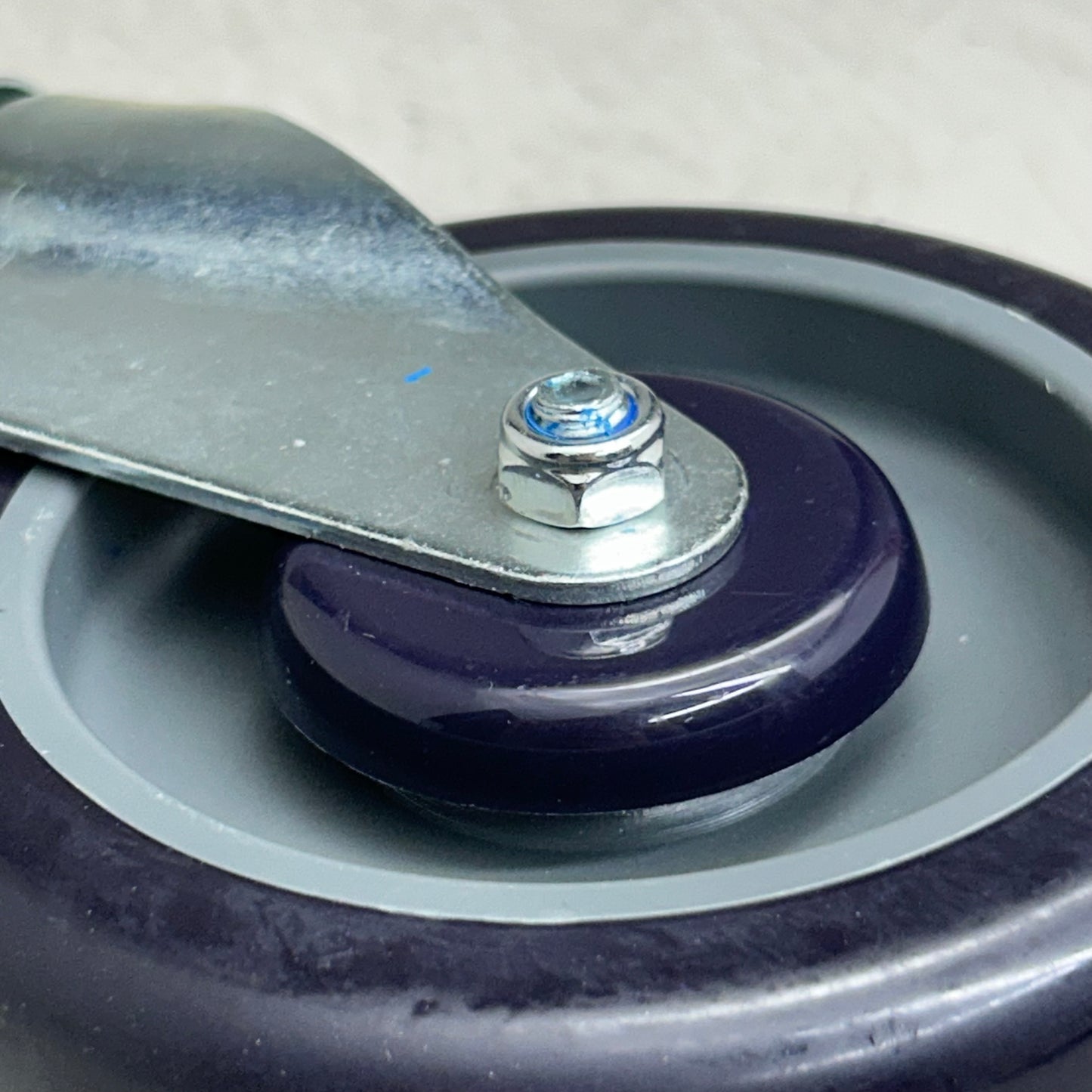 REGENCY Polyurethane Work Table/Equipment Stand Caster W/ Brake 5" Black A105CR