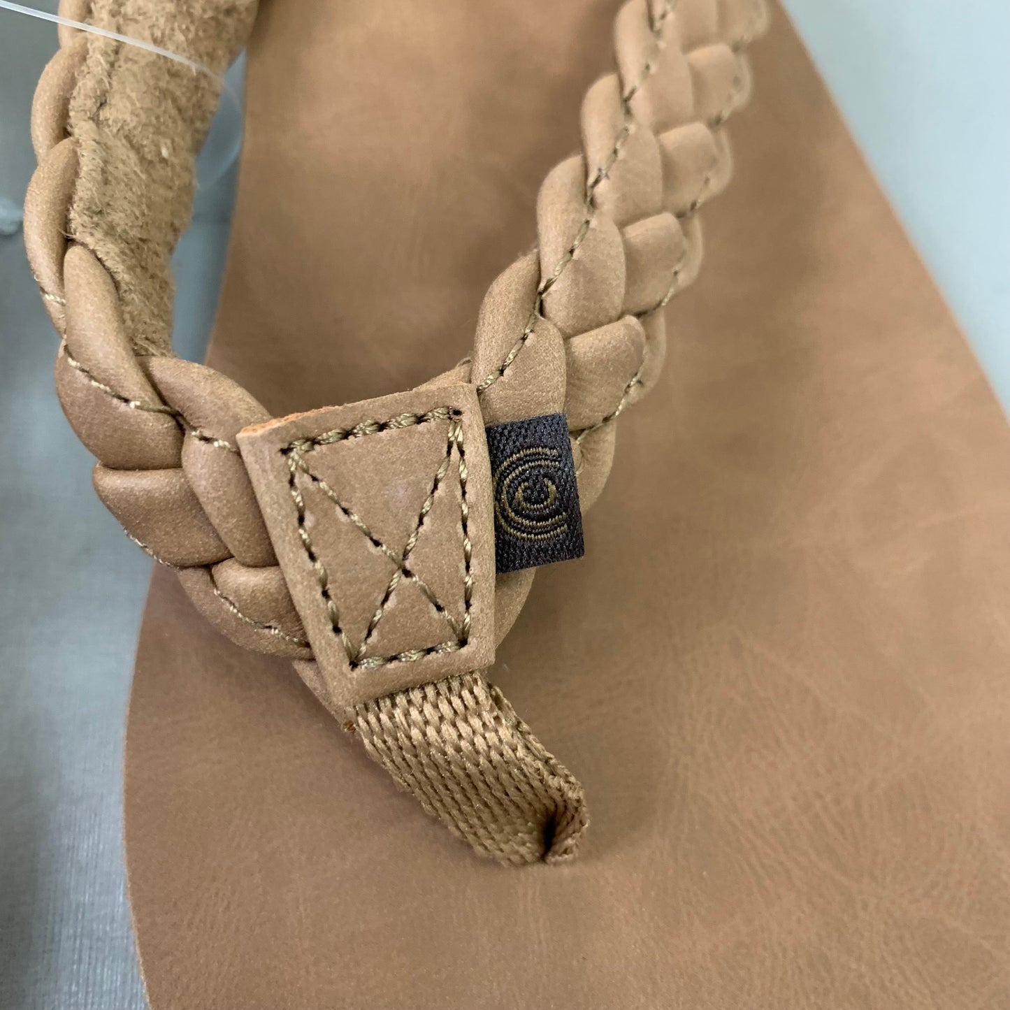 COBIAN Braided Pacifica Sandals Women's SZ 6, EU 41 TAN BBP23-230-6