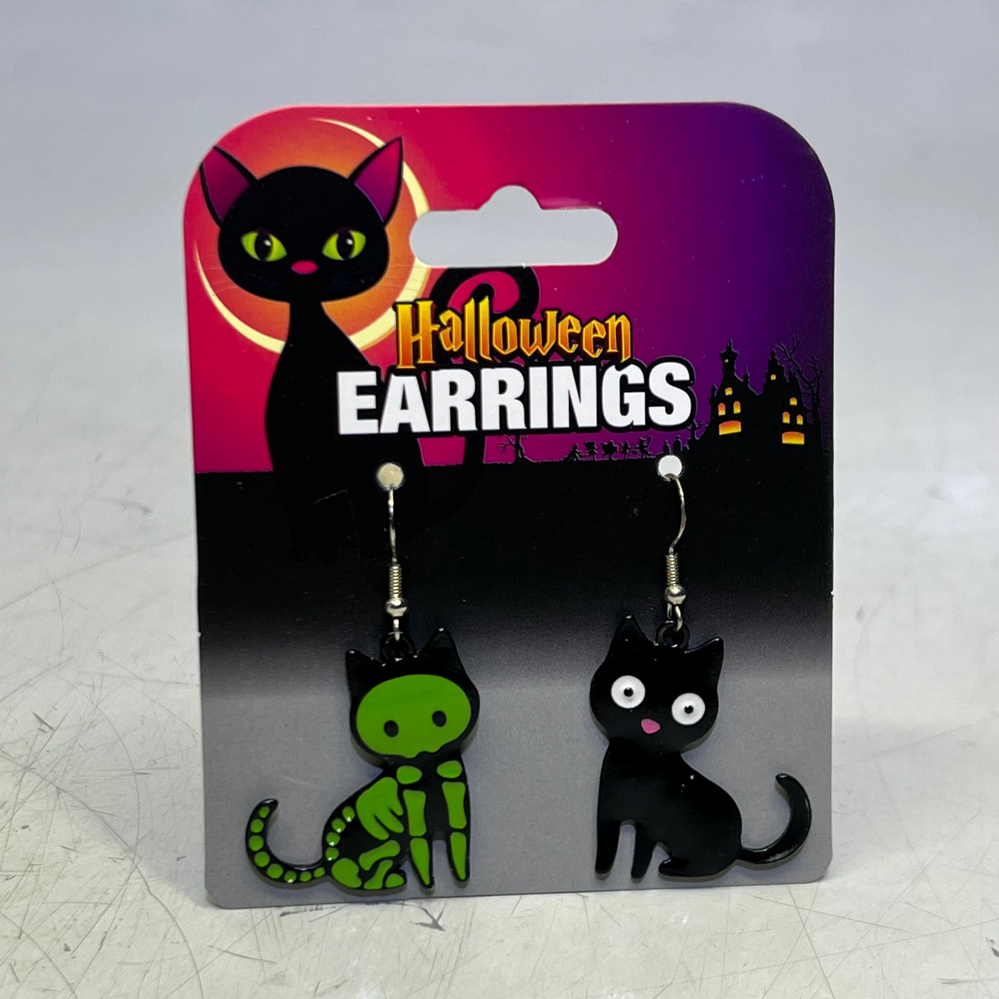 MAGIC SEASON Halloween Cat Earrings 768495