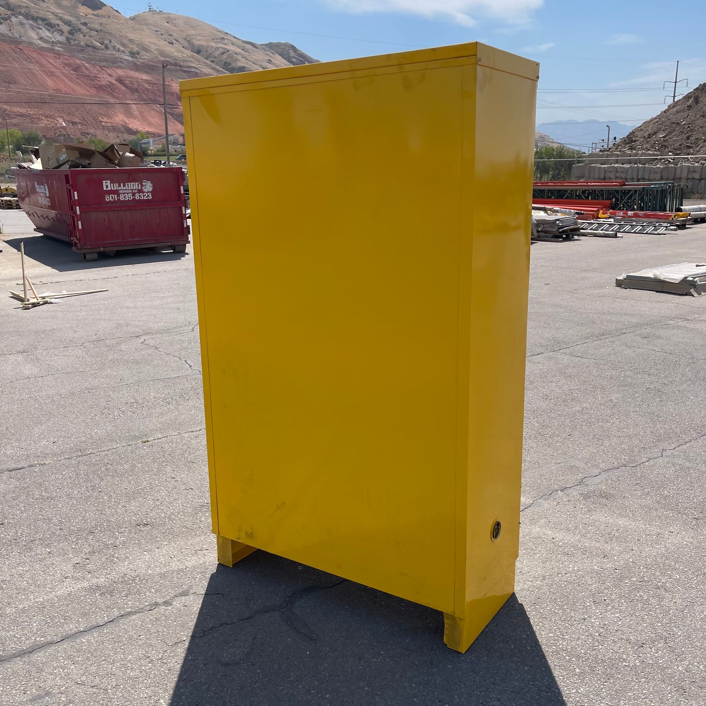 Z@ DURHAM Flammable Storage Cabinet 45 gal capacity 1045SL-50 (AS-IS)