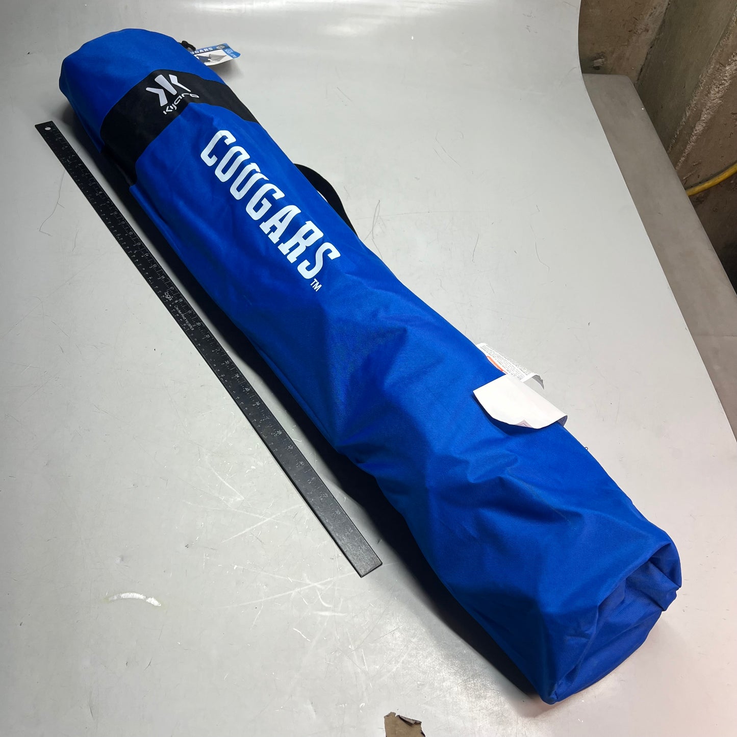 KIJARO Brigham Young University Dual Lock Pro Folding Chair 300lb Cap Blue 12377