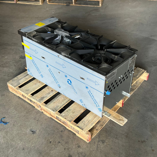 IMPERIAL Commercial Natural Gas Stock Pot Range 2 Burners 36.000 BTU - ISPA-18-2 (New Other, Missing 2 Knobs)