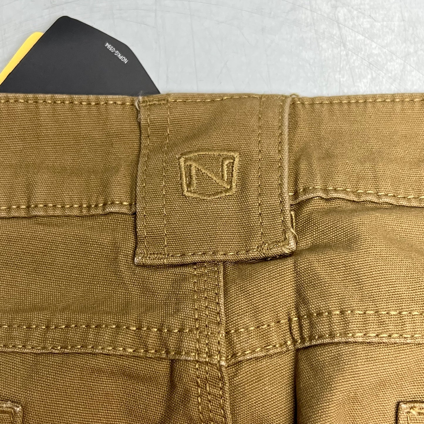 NOBLE OUTFITTERS Canvas Double Front Work Pant Men's Sz 38x30 Coyote 18452