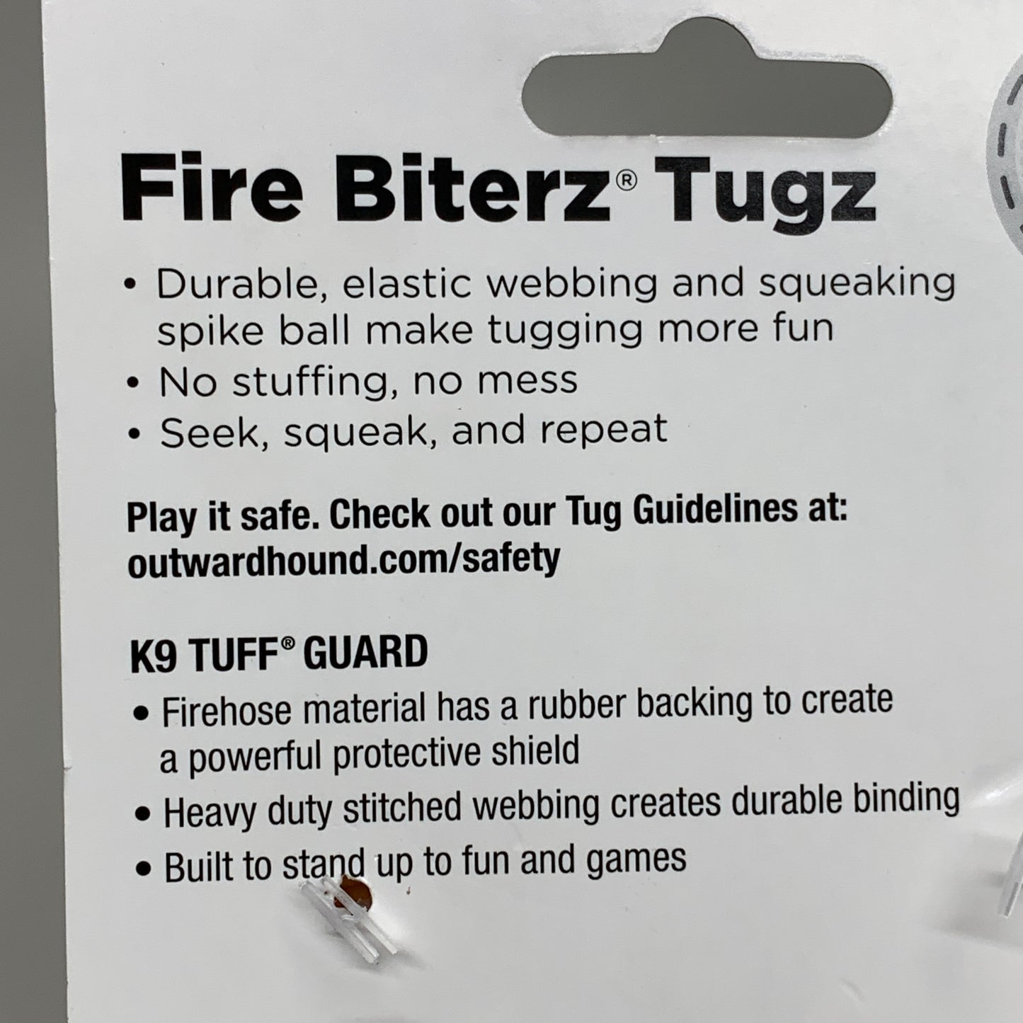 OUTWARD HOUND Fire Biterz Tugs for Rough Playing Touch Chewers 71037