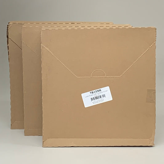 BROWN PAPER GOODS (3,000 PACK) Plain Dry Wax Kraft Sandwich Wrap 15"x15" 7B15NK