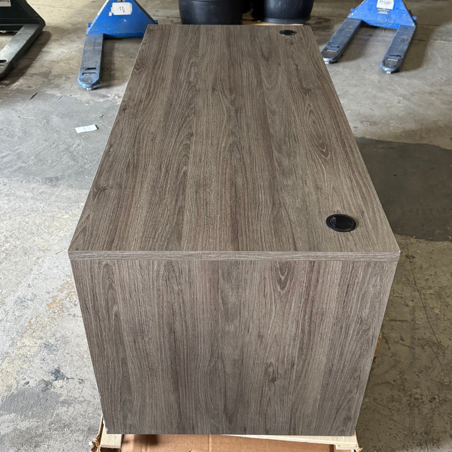 ZA@ Pallet of LORELL Double Pedestal Desk Sz 29.5"W x 65"L x 29"H - LLRPD3066DPGE (New)