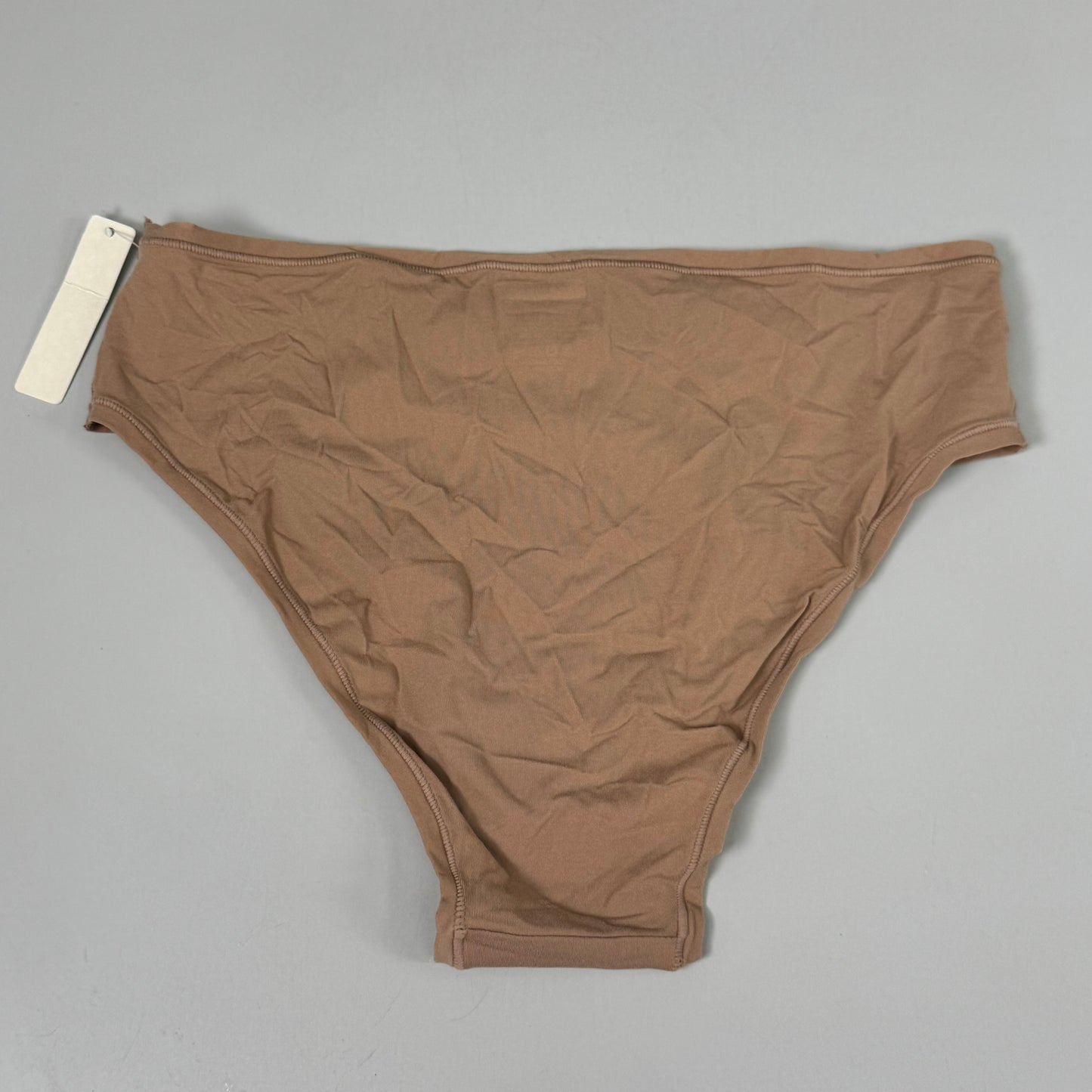 SKIMS Max Stretch Cheeky Brief 100% Cotton Gusset Womens Sz M Sienna PN-CBR-0029