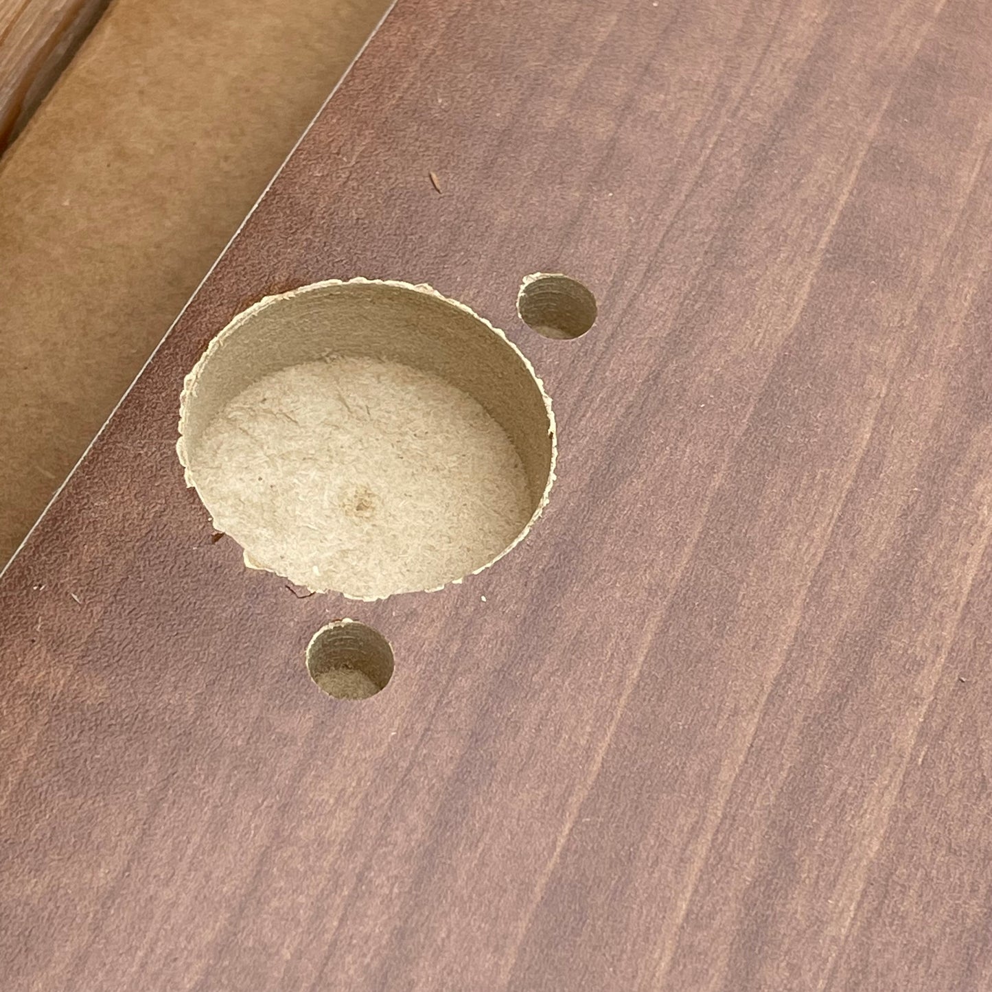 ZA@ Pallet of REBORN CABINETS Pressed Wood Cabinetry Parts Black, White, Walnut (AS-IS)