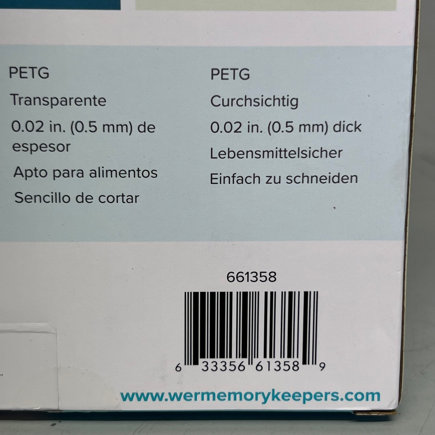 AMERICAN CRAFTS (40 Pcs) We R Makers Mold Press Clear Plastic Sheets