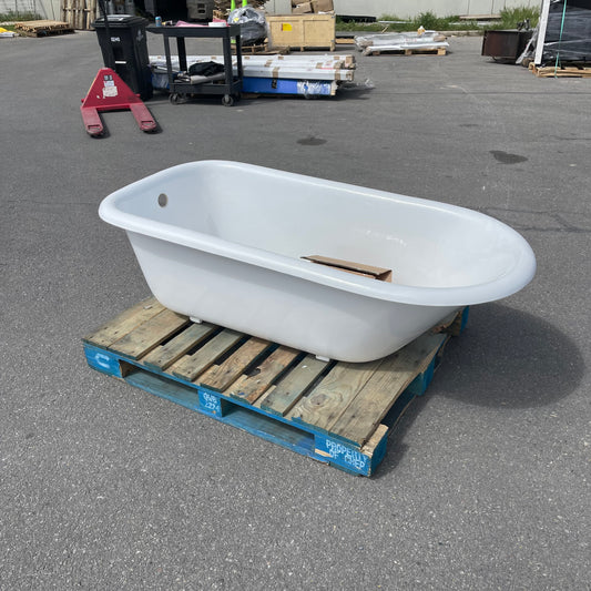 ZA@ Pallet of MIXED Freestanding Clawfoot Bathtub 60”x29”x18” (AS-IS)