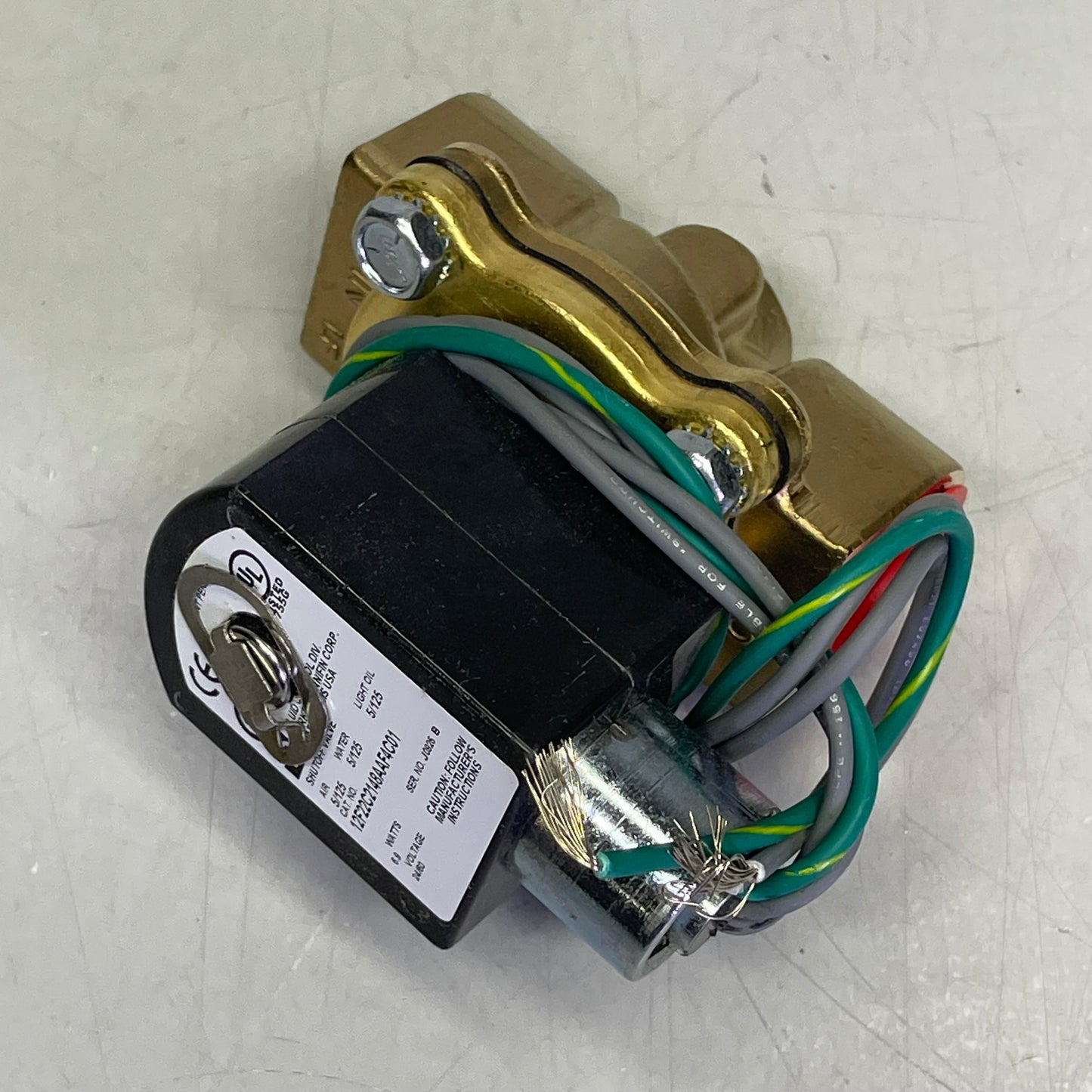 PARKER Gold Ring Complete Solenoid Valve 1F22C2148AAF4C01