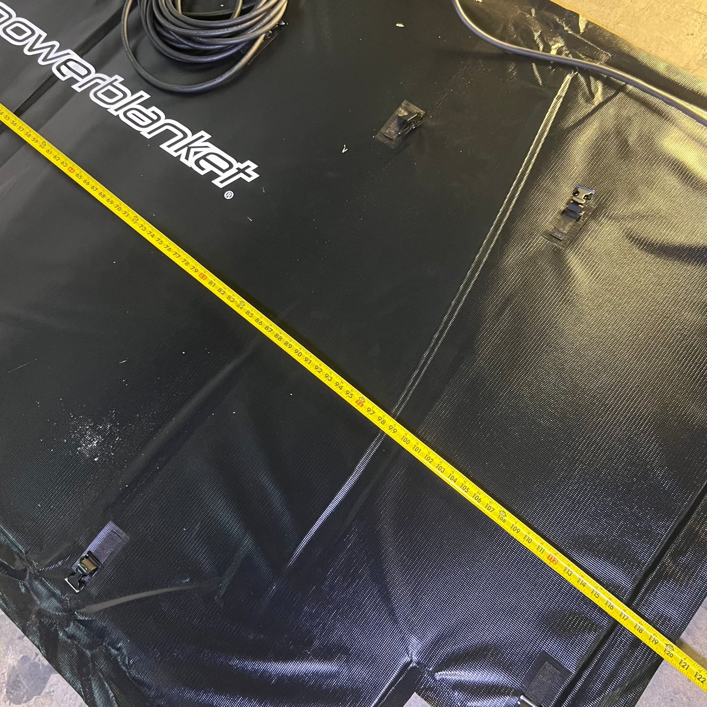POWERBLANKET (2 PACK) Insulated Drum Heater Sz 62"W x 120"L Black CBGCW1KS-40FC (New Other, Distressed Box)