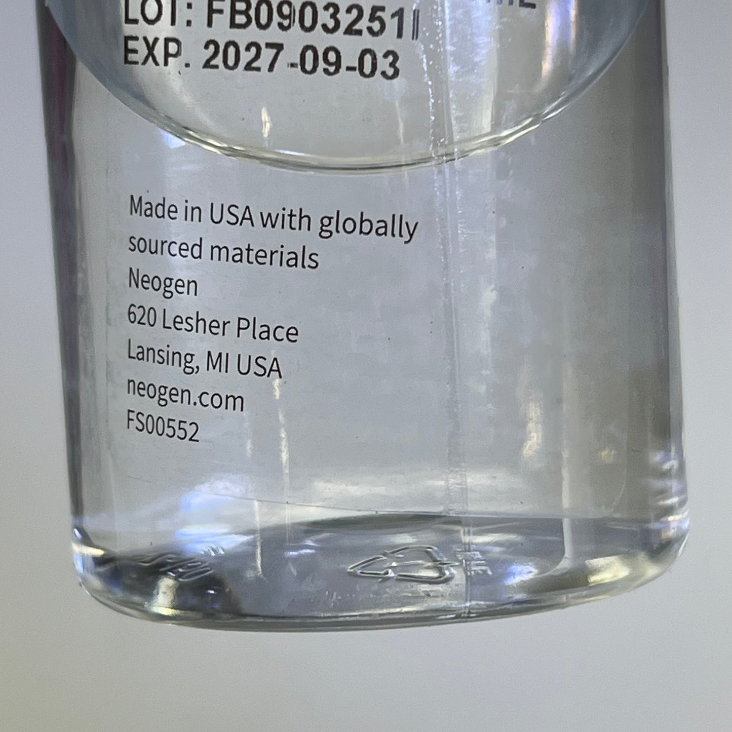 NEOGEN (60 PACK) Flip Top Dilution Bottle W/ Phosphate Buffer 99 mL BB 09/2027