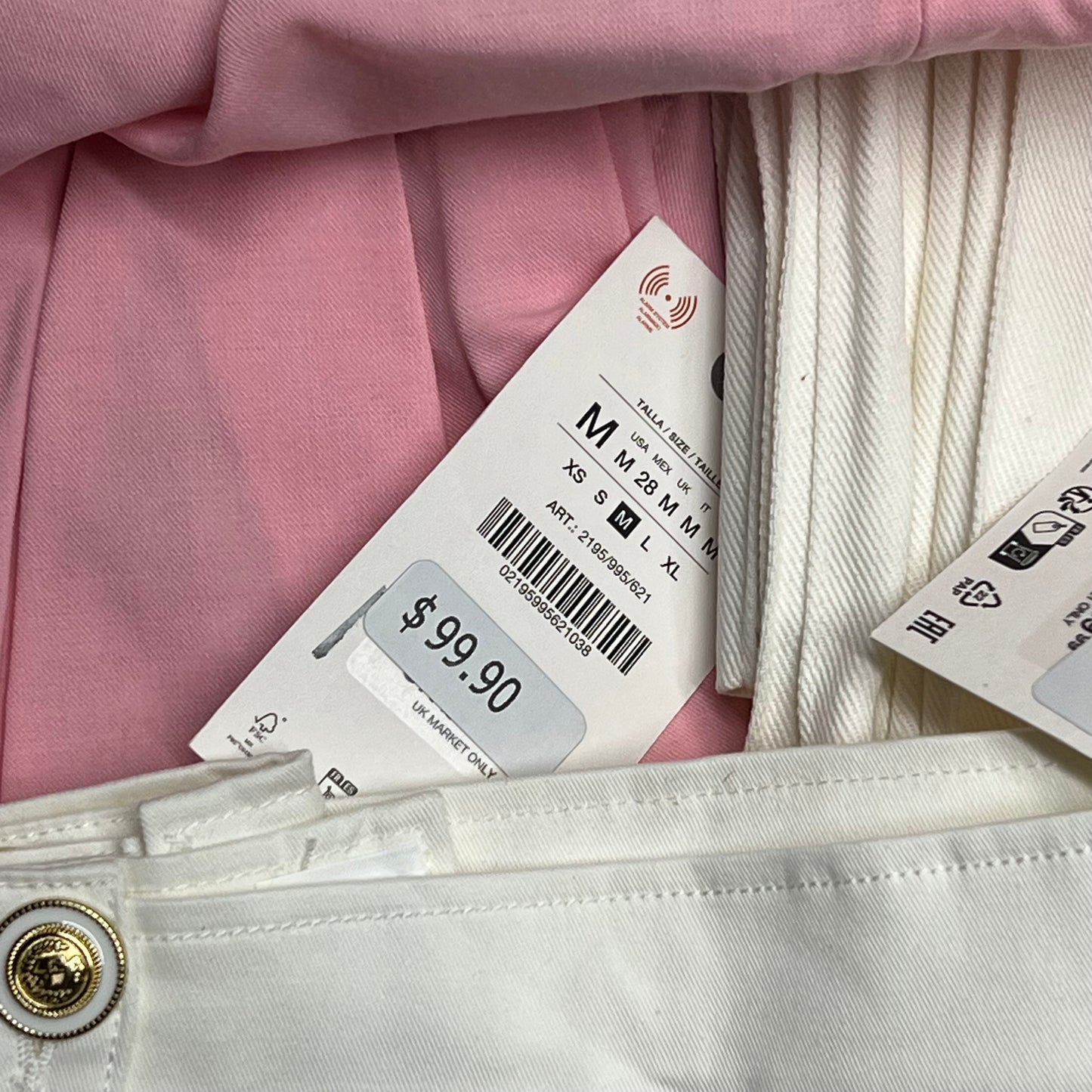 ZA@ ZARA Lot of Assorted Clothing Tops & Bottoms Women's Sz S & M Multicolor