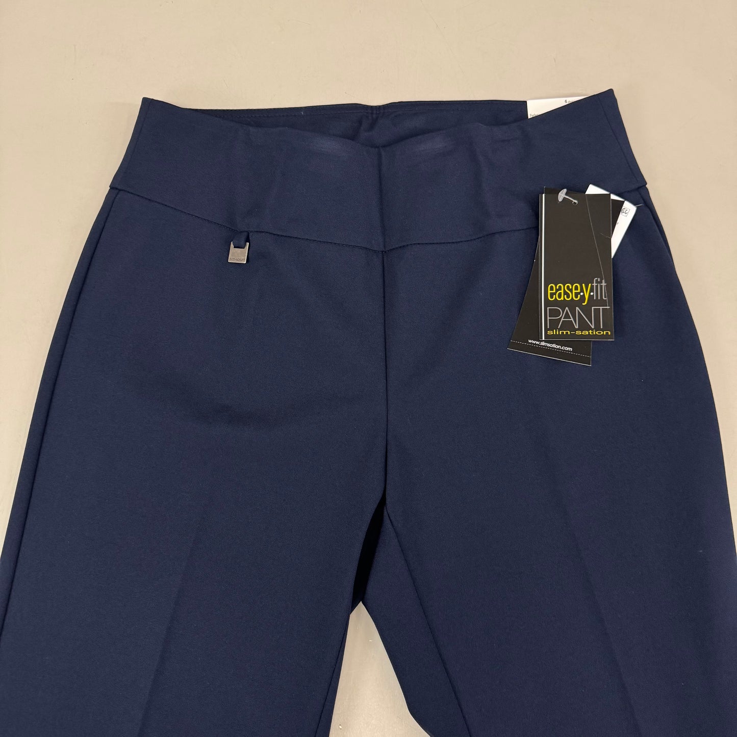 MULTIPLES Ankle Pants Petite Women's Sz 6 Midnight M48716PM