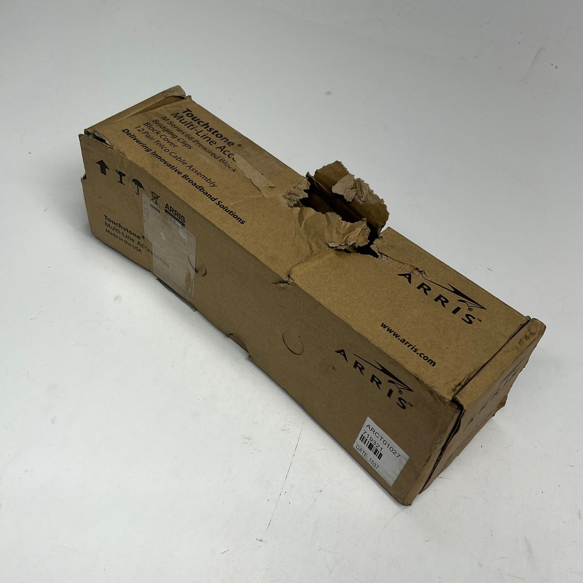 ZA@ ARRIS Durable 66 Prewired Block M Series 12 Pair Telco Termination  ARCT01027 (As-Is)