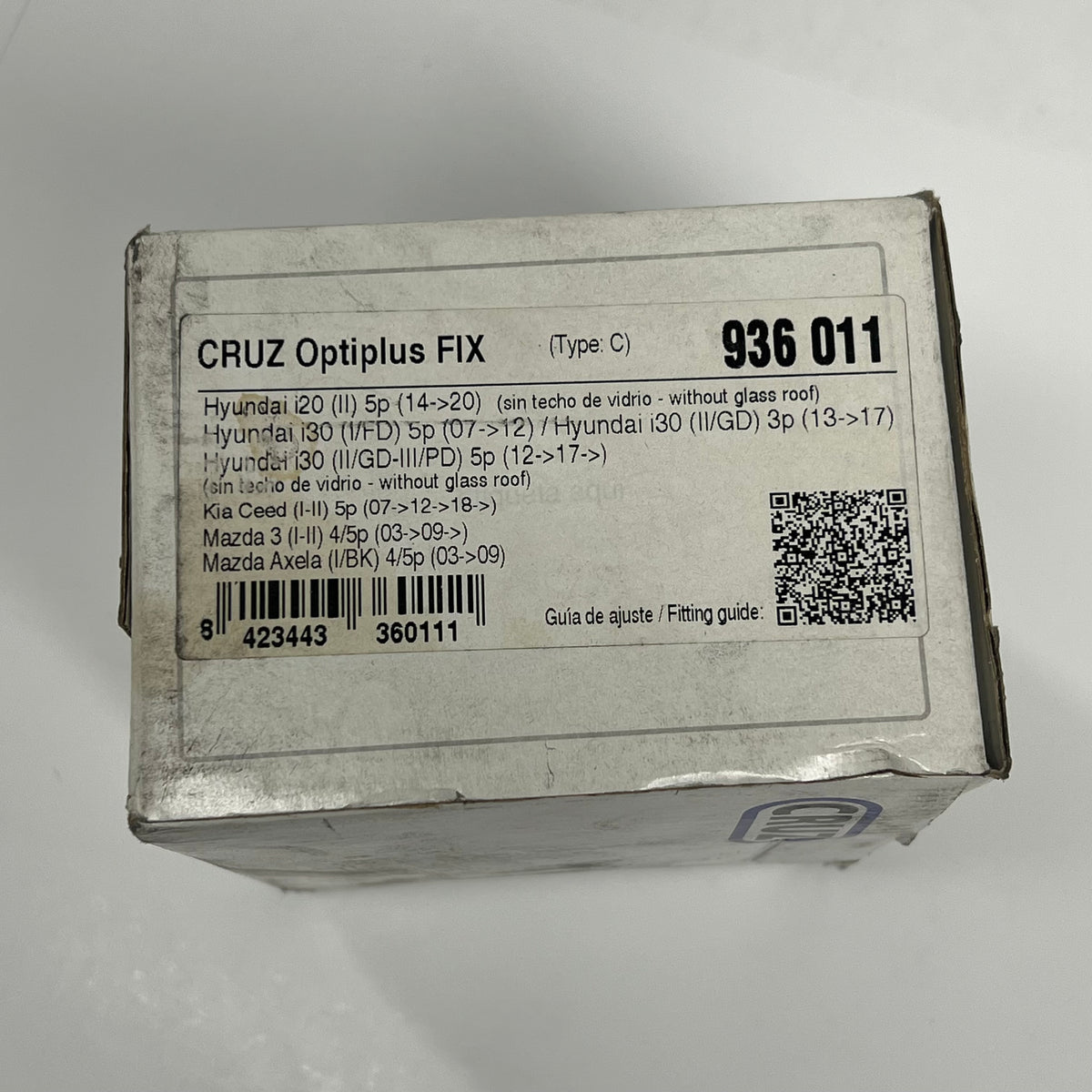 CRUZ Optiplus Steel Rail Fix for Hyundai Kona Vehicles 17-26 & Electric 936-568