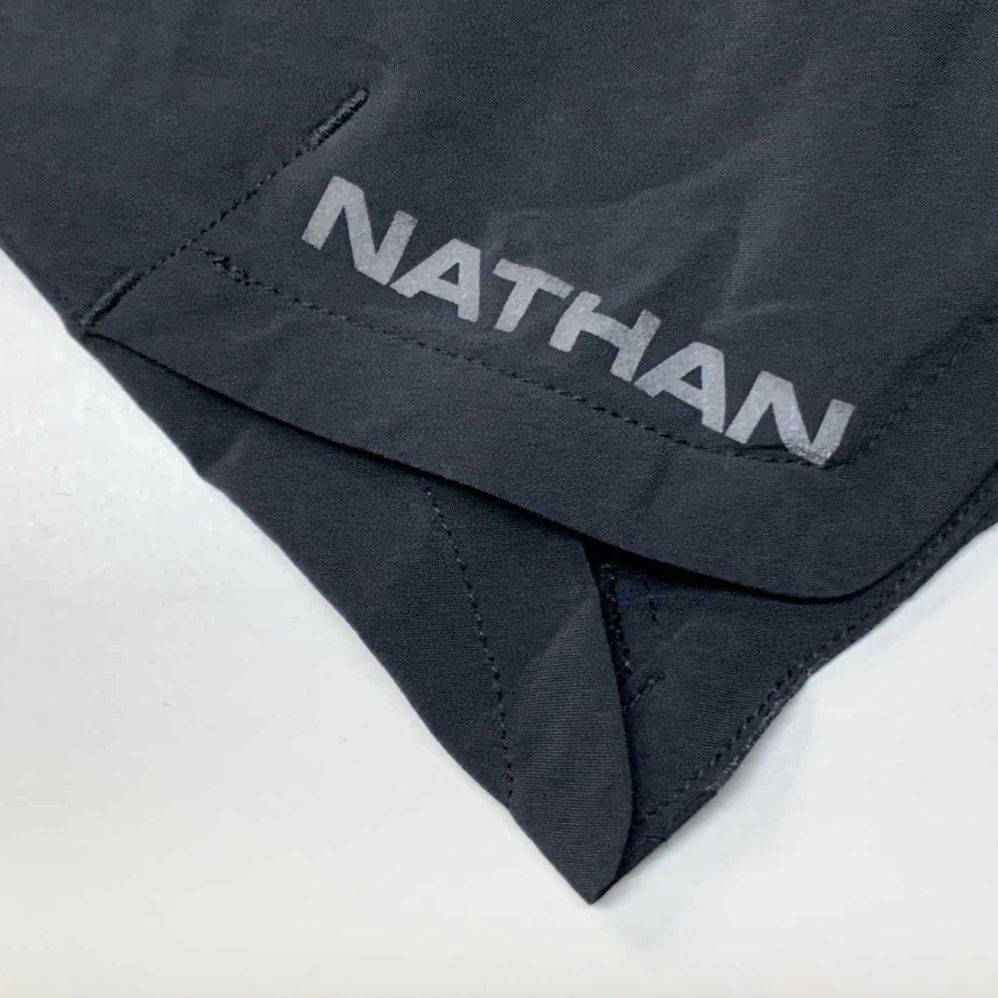 NATHAN Front Runner Shorts 5" Inseam Men's Black Size M NS70100-00001-M