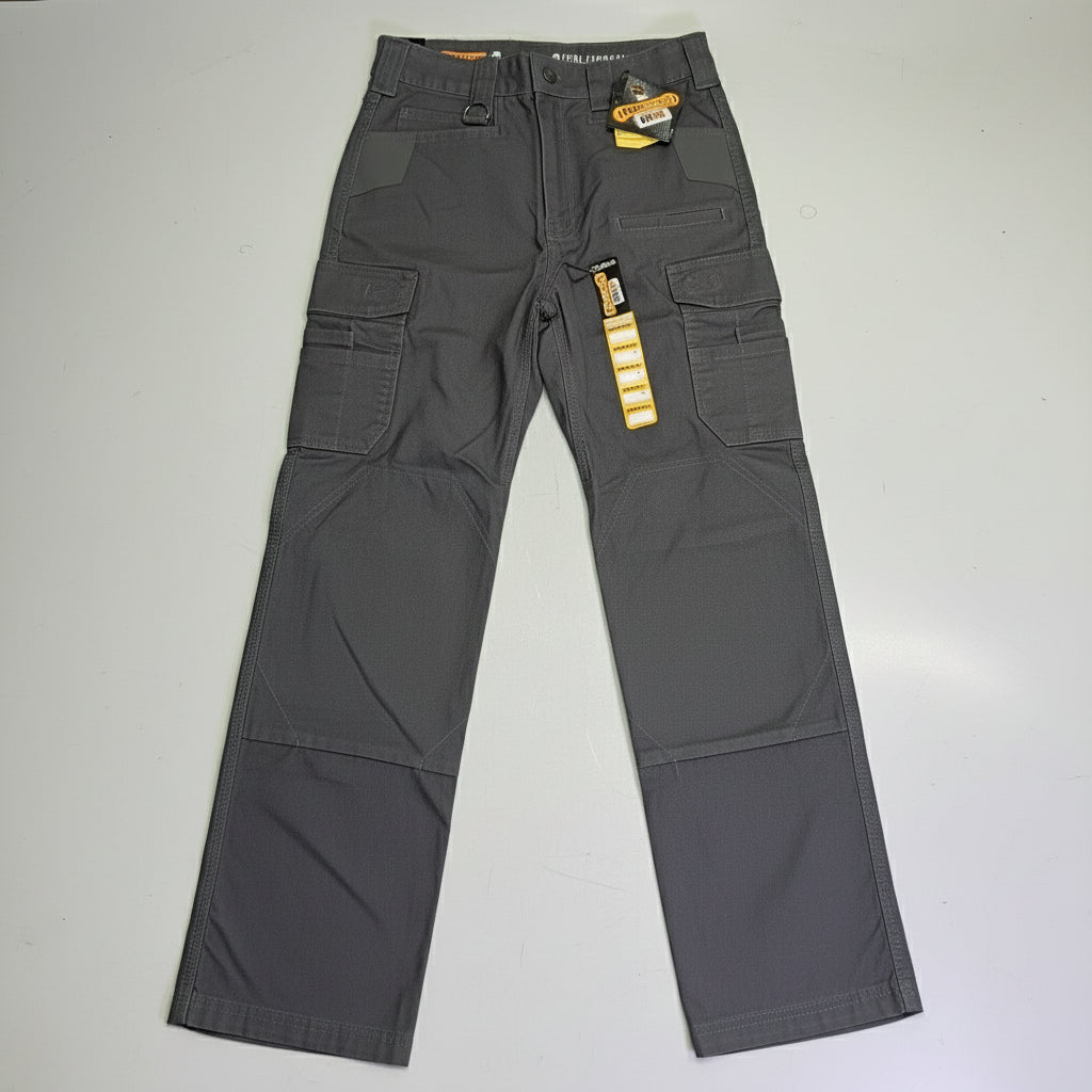 NOBLE OUTFITTERS Full Flex Canvas Cargo Pant Men's Sz 38x34 Wolf Grey 18426