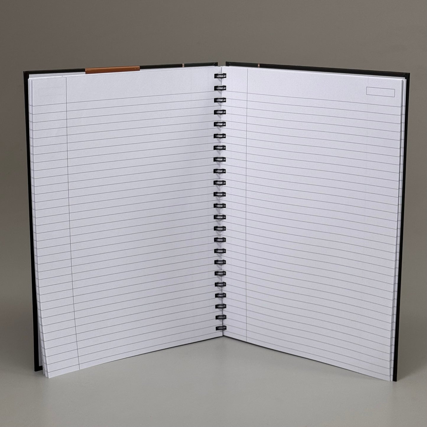 TOPS Royale Executive Notebook Double Wirebound College Rule 96 Sheets Black