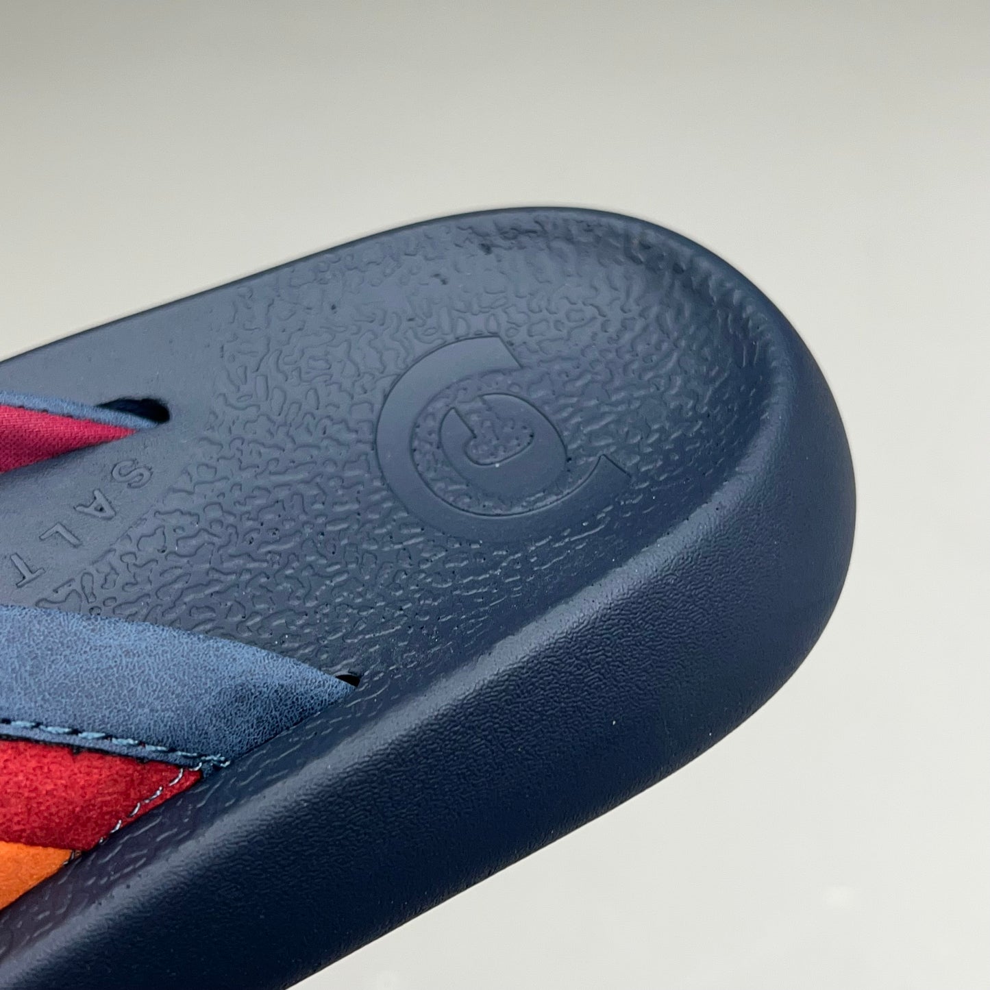 COBIAN Kandui Synthetic Leather Strap Sandals Men's Sz 8, EU 39.5 Navy KAN25-410-8