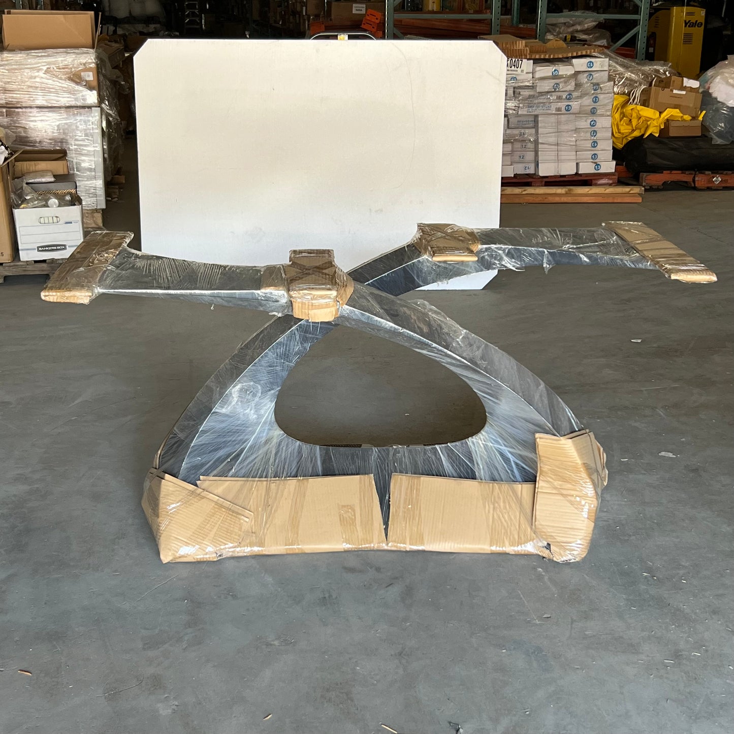 SIBUR 307 Prestige Table Base GS70CR-P1 Sz 65.7” x 33” x 34.2”,Black GS70CR-P1