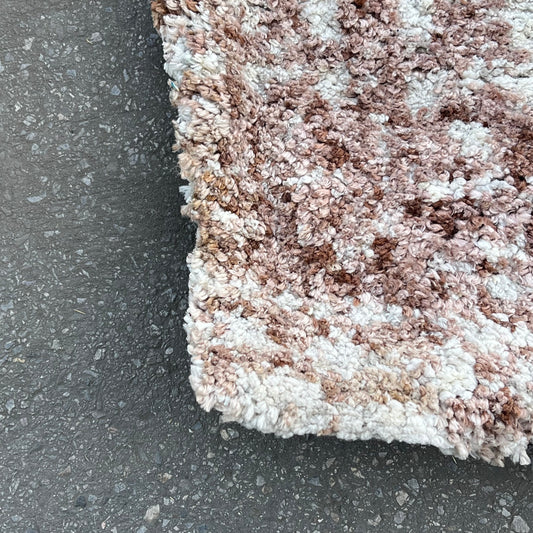 ZA@ Large Shaggy Area Rug See Images For Size Burnt Orange/Multicolor