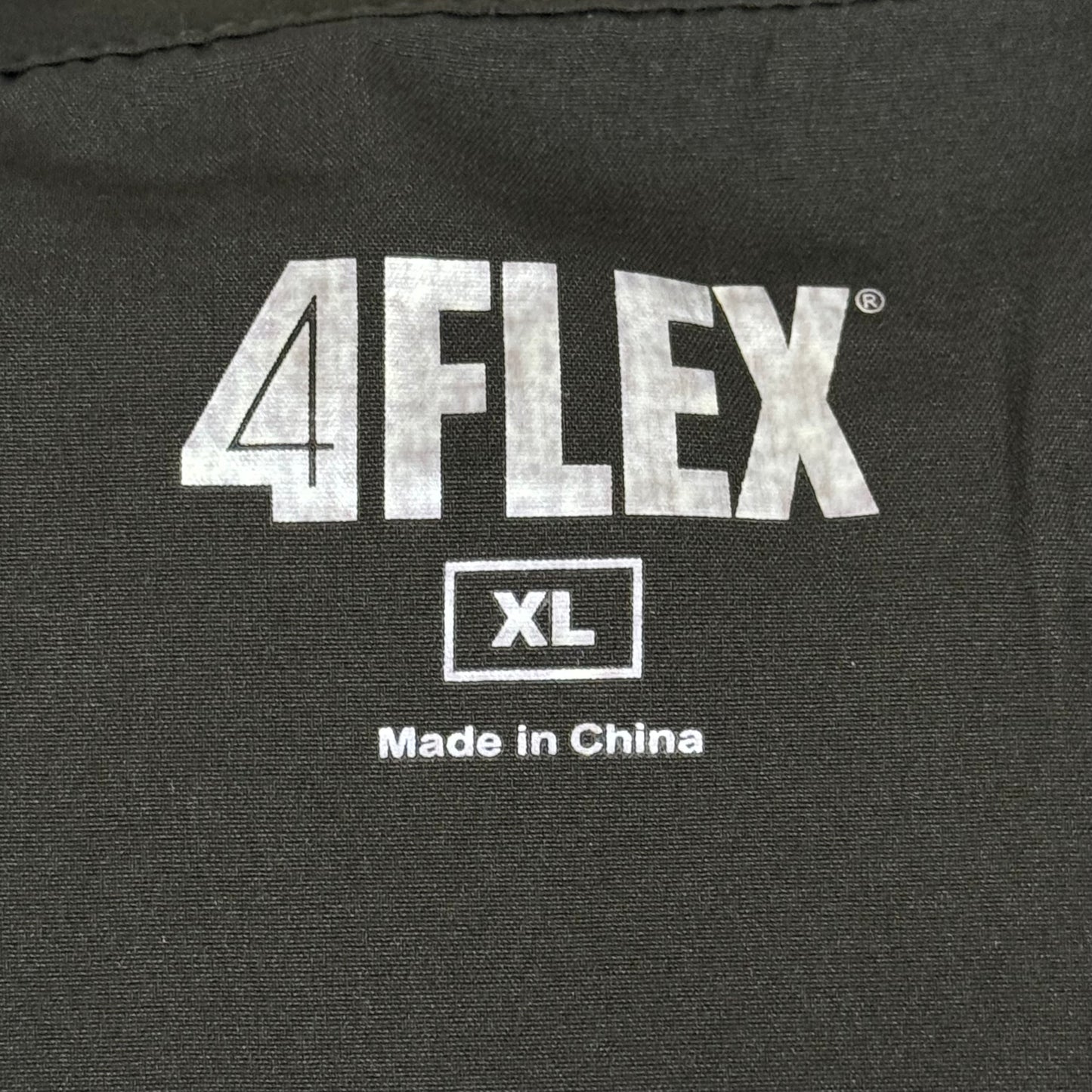 GREEN TOWN 4 Flex Scrubs Jumpsuit Cinch In Waist Women's Sz XL Black GFX-023AST