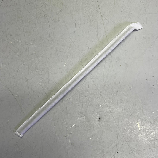 ZA@ SPRING GROVE (500 PACK) Wrapped Jumbo Straws 9-1/4" Black V04887