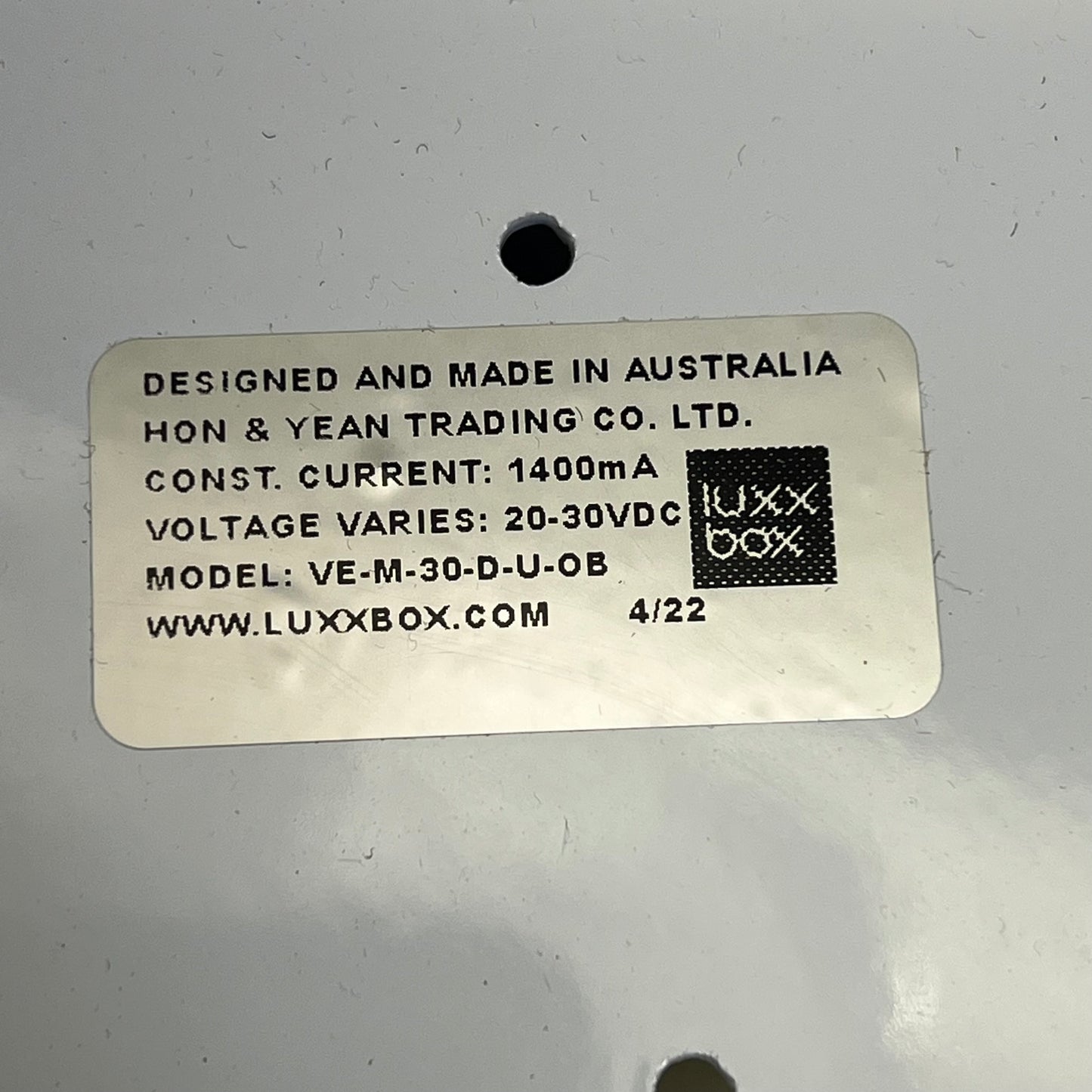 LUXX BOX Vapor Echo (LX-VE) Sound Management Pendant Lighting 36" - M Light Grey