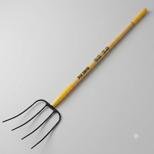 TRUE TEMPER Manure Fork 4-Tines for Wet & Clumpy Material 1838000