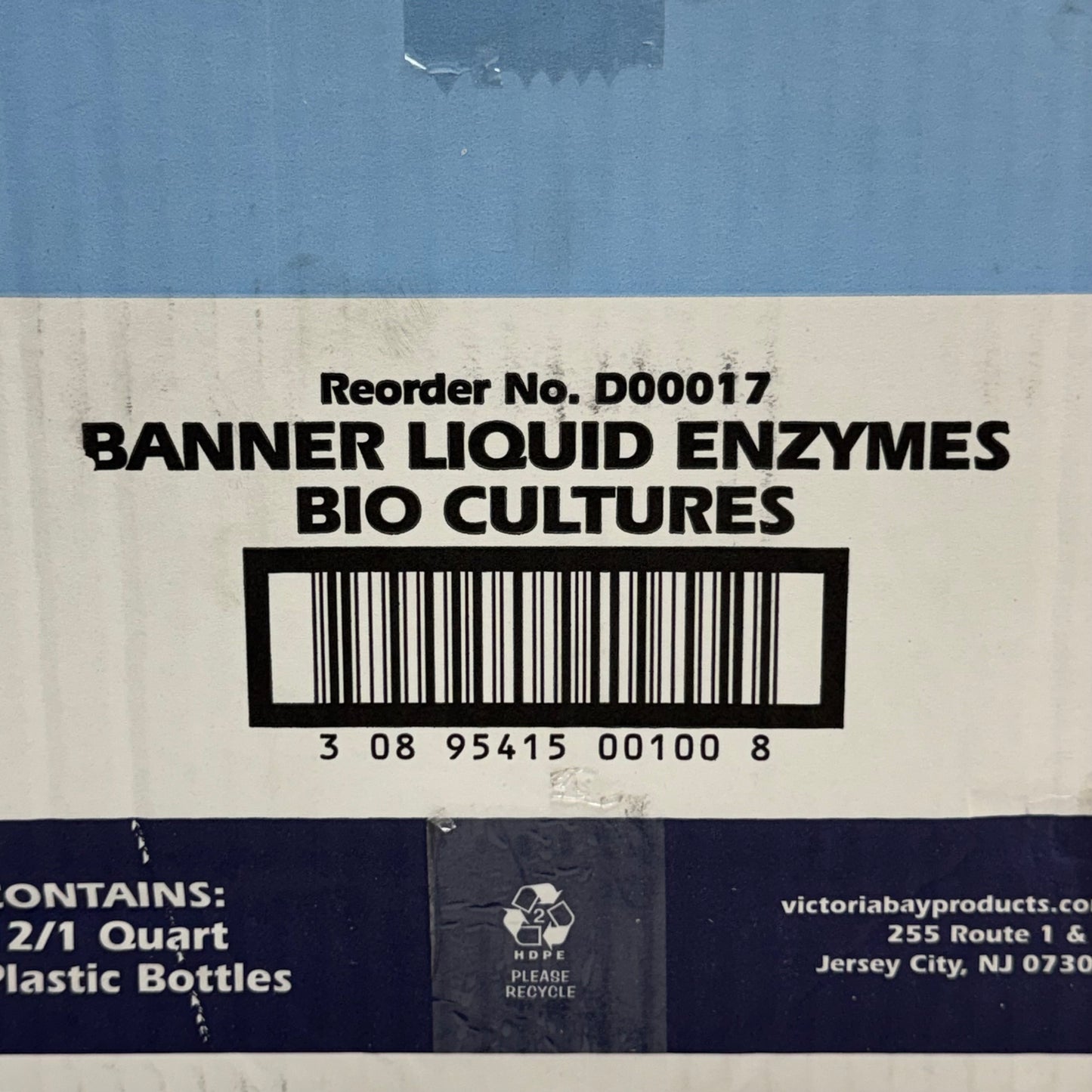 VICTORIA BAY (12 PACK) Heavy-Duty Banner Liquid Enzymes Bio Cultures 32 fl oz. D00017