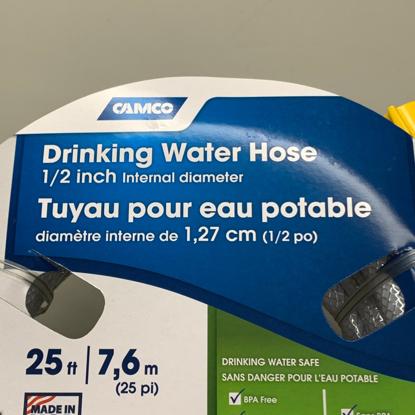 CAMCO TastePURE 25 ft X 1/2" Drinking Water Hose Kink Resistance 22735