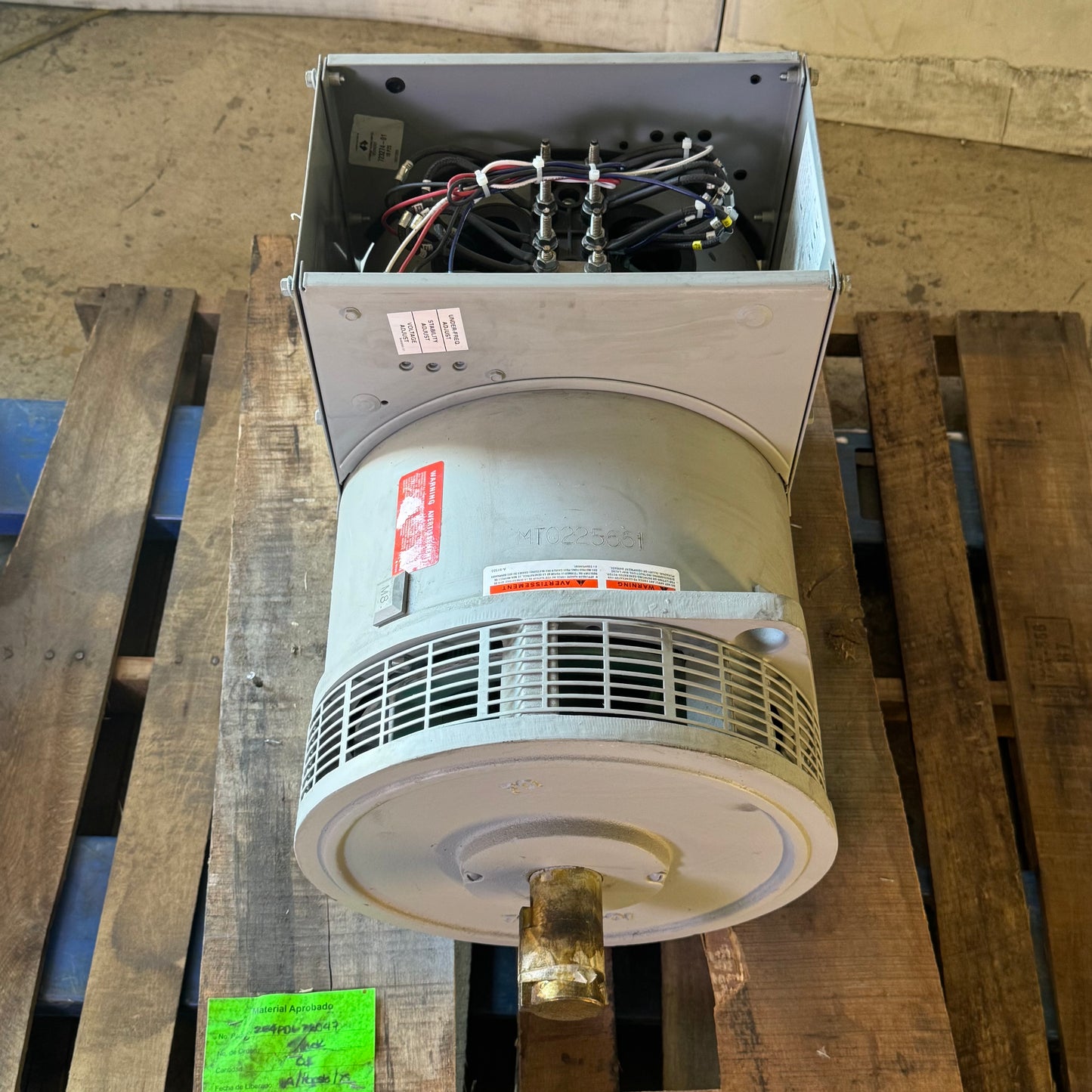 MARATHON Magnaplus Synchronous AC Generator 40 kW/50 kVa Sz 27"L x 13.5"W x 18.5"H, 284PDL28047