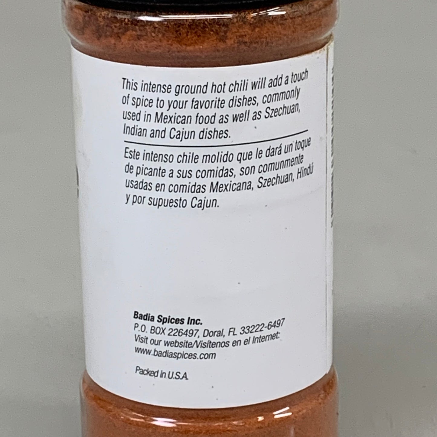 BADIA (7 PACK) Pepper Ground Cayenne Gluten Free Kosher 1.75 oz BB 10/29