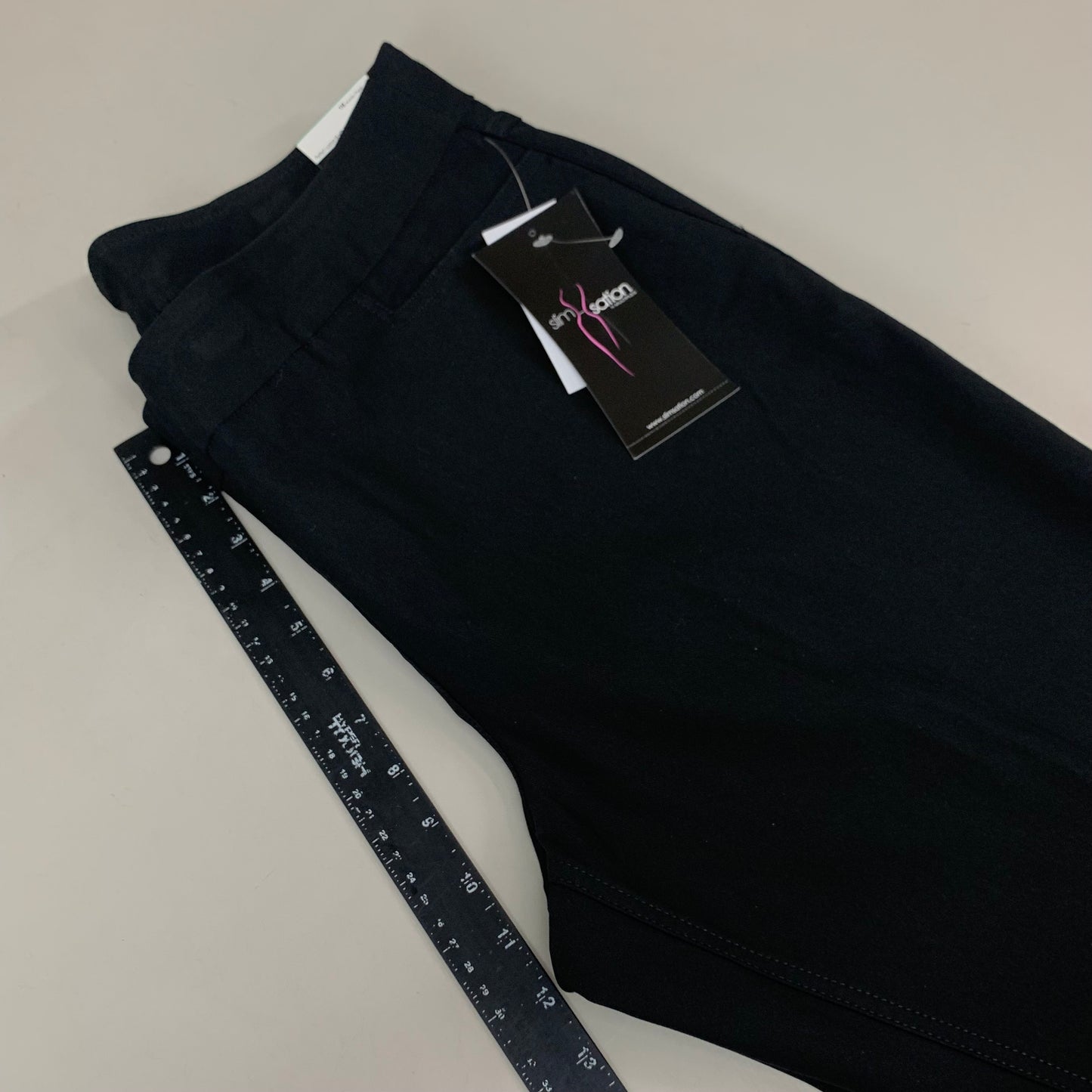 MULTIPLES Ankle Pants Petite Women's Sz 16 Black