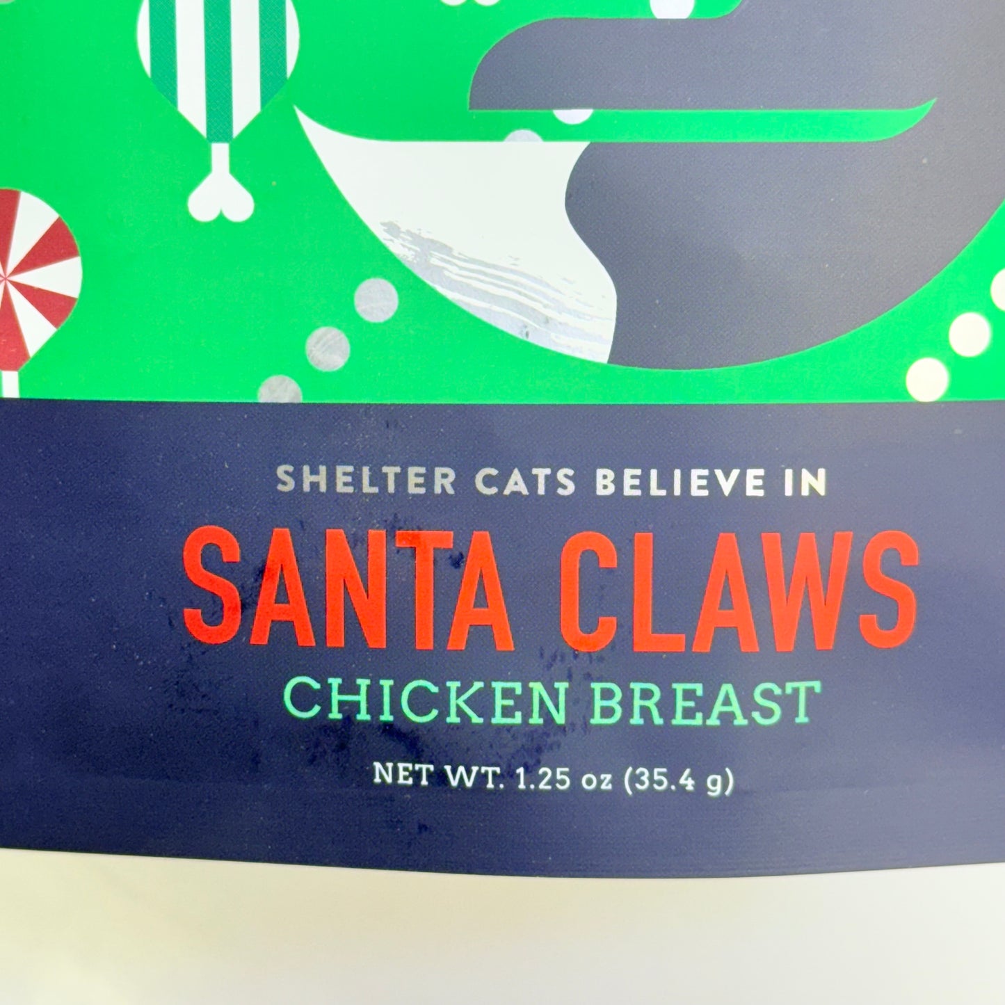 GIVEPET(3 PACK) SantaClaws Chicken Freeze Dried Premium Cat Treats 1.25oz BB 08/27