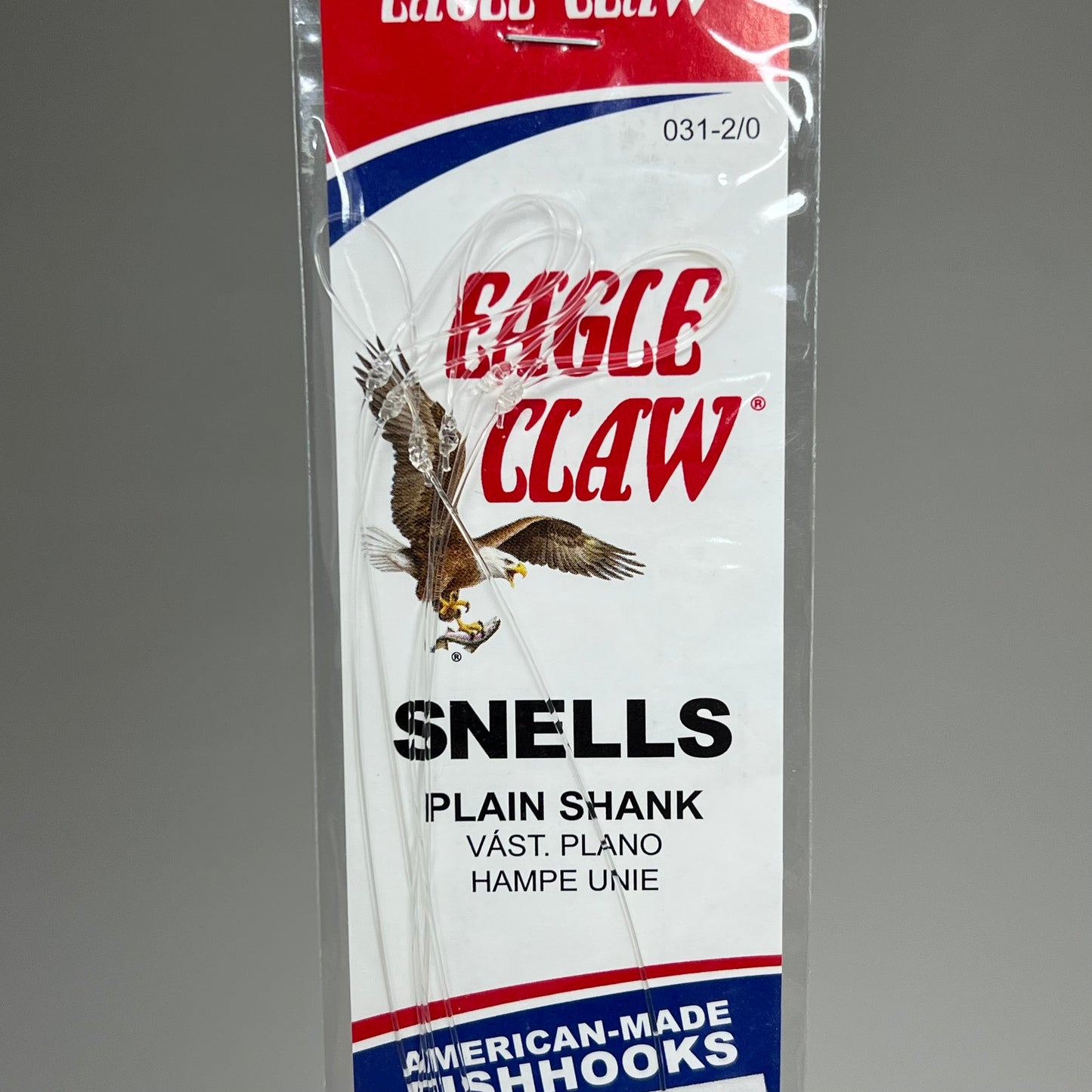 EAGLE CLAW (3 PACK) Plain Shank All Purpose Live Bait Bronze #2/0 6pc 031-2/0