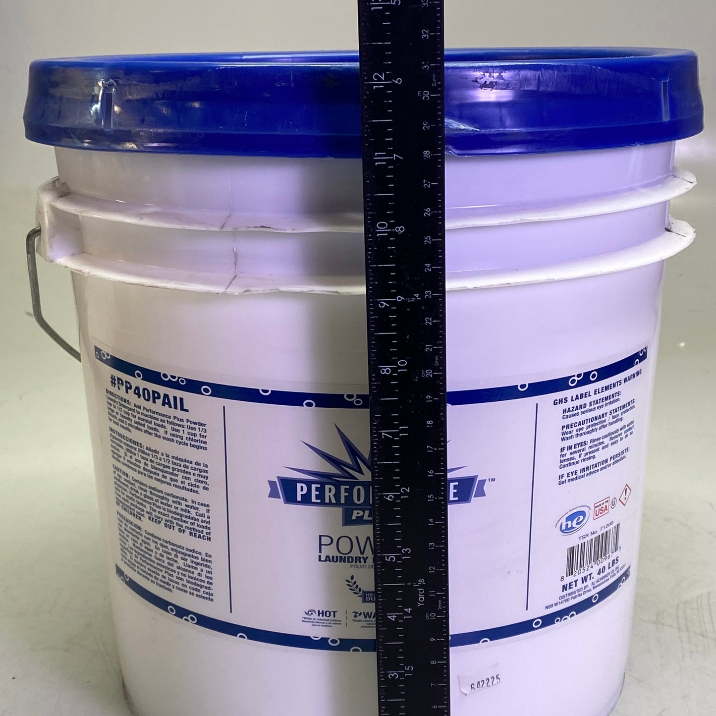 PERFORMANCE PLUS Powder Laundry Detergent 40Lbs White 71208